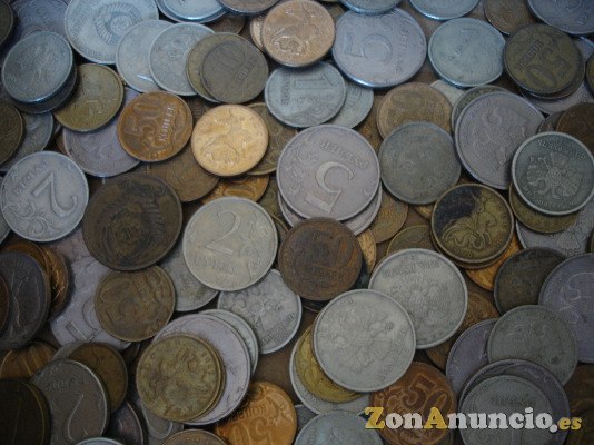 Monedas por países de Europa al peso